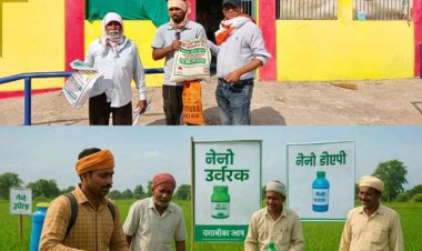 नैनो उर्वरकों के उपयोग से बेहतर उत्पादन और मृदा स्वास्थ्य को मिल रहा बढ़ावा-कृषक छेदीलाल,,,