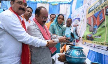 सुशासन तिहार में उप मुख्यमंत्री श्री अरुण साव निकले फील्ड पर, कार्यों की धीमी प्रगति पर जताई नाराजगी,