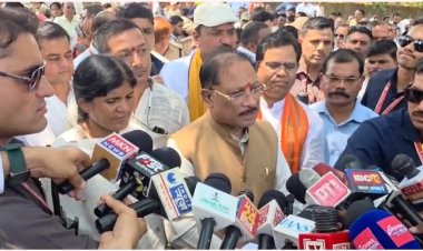गौरेला-पेंड्रा-मरवाही के निमधा पहुंचे CM साय, पेड़ के नीचे लगाई जनचौपाल, नर्सिंग कॉलेज समेत दी 4 बड़ी सौगात
