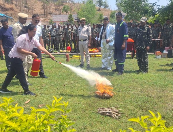 विश्व पर्यावरण दिवस पर 18 वीं वाहिनी CAF में पर्यावरण संरक्षण और अग्नि सुरक्षा का अनूठा संगम,