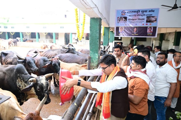 जन्मदिवस के अवसर पर वित्त मंत्री श्री ओपी चौधरी ने की गौ-सेवा, संरक्षण के प्रयासों को सराहा,