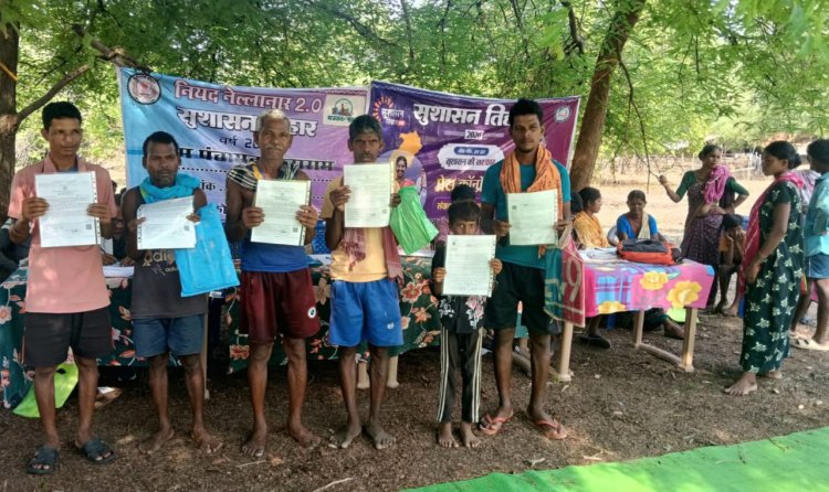 रायपुर : सुशासन तिहार: दूरस्थ गांवों में पहुंचीं शासकीय सुविधाएं 