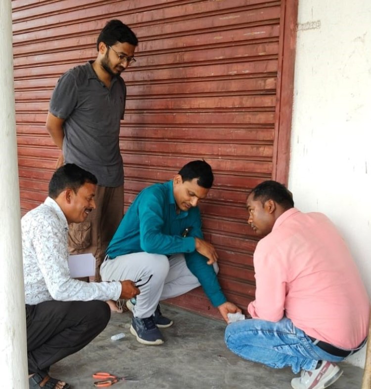 किसान बनकर पहुंचे कृषि अधिकारी, खाद की कालाबाजारी का किया खुलासा,